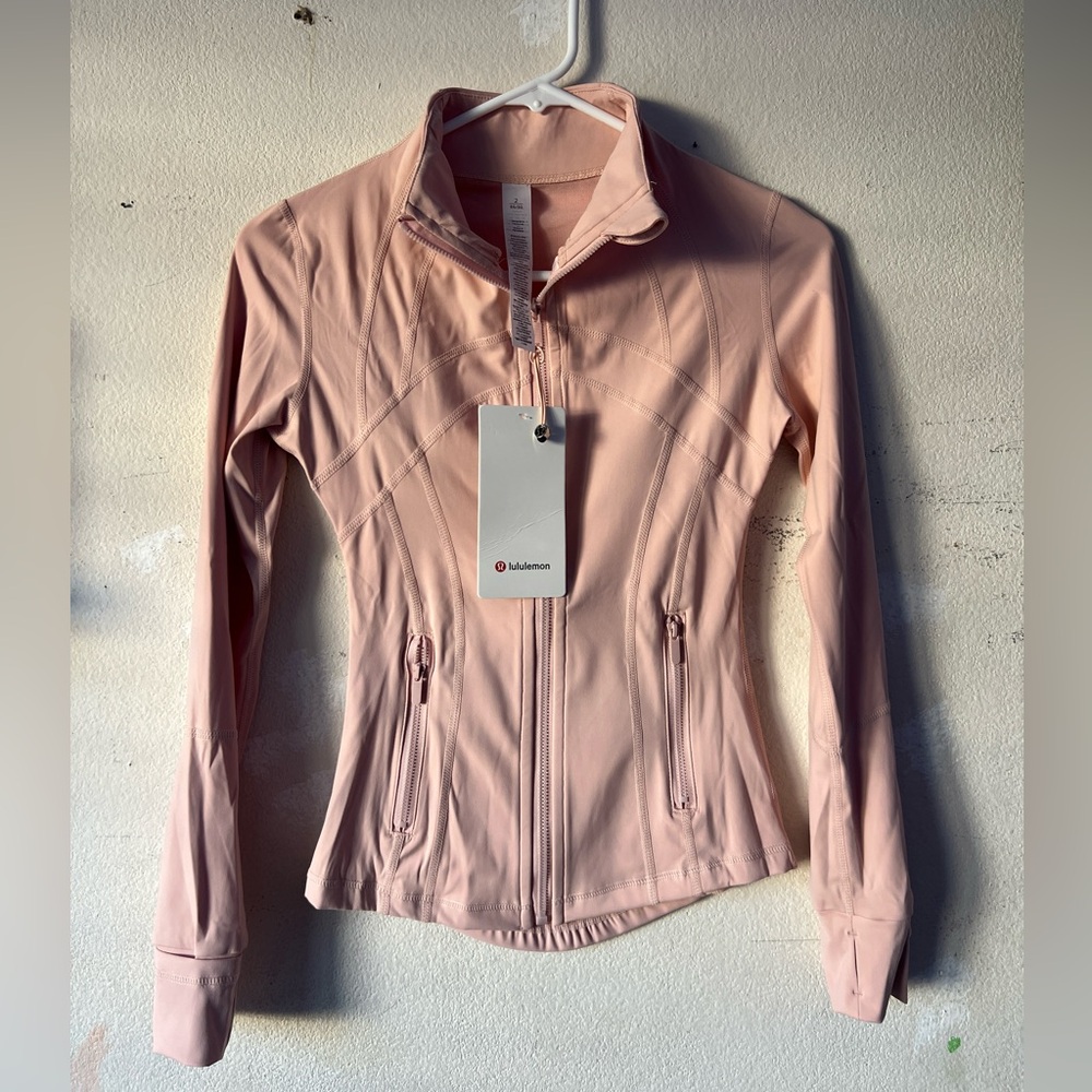 lululemon pink define jacket NWT sz 2